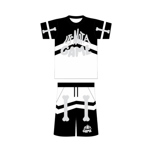 New Black & White Men's Short Sets - It's Not a Game™