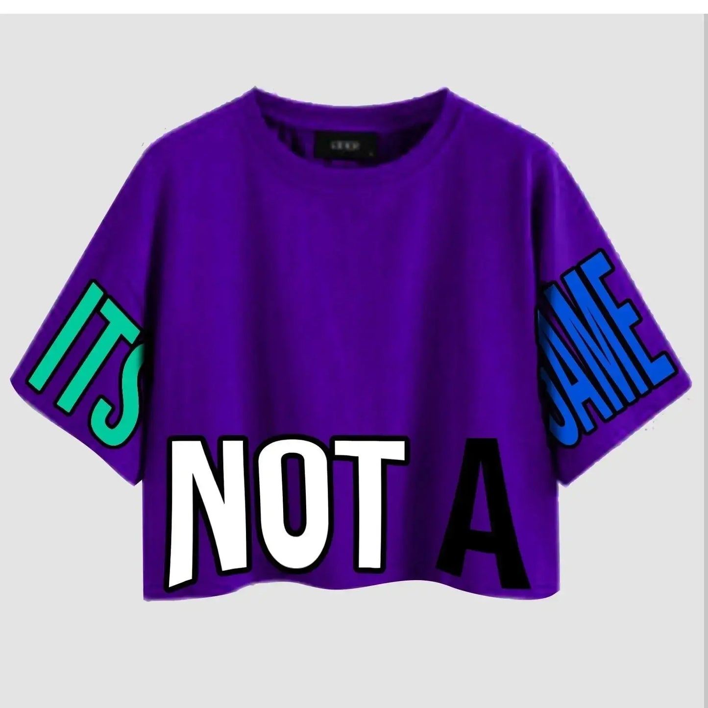 Crop Tops T Shirt Streetwear Tee - INAG™