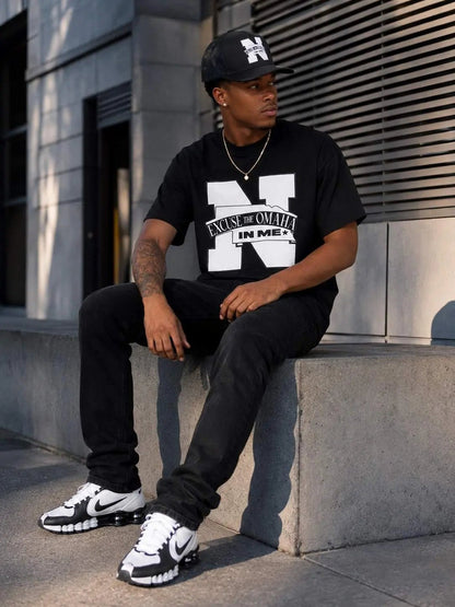 Excuse the Omaha in Me Tee - Omaha Pride Streetwear - It's Not a Game™