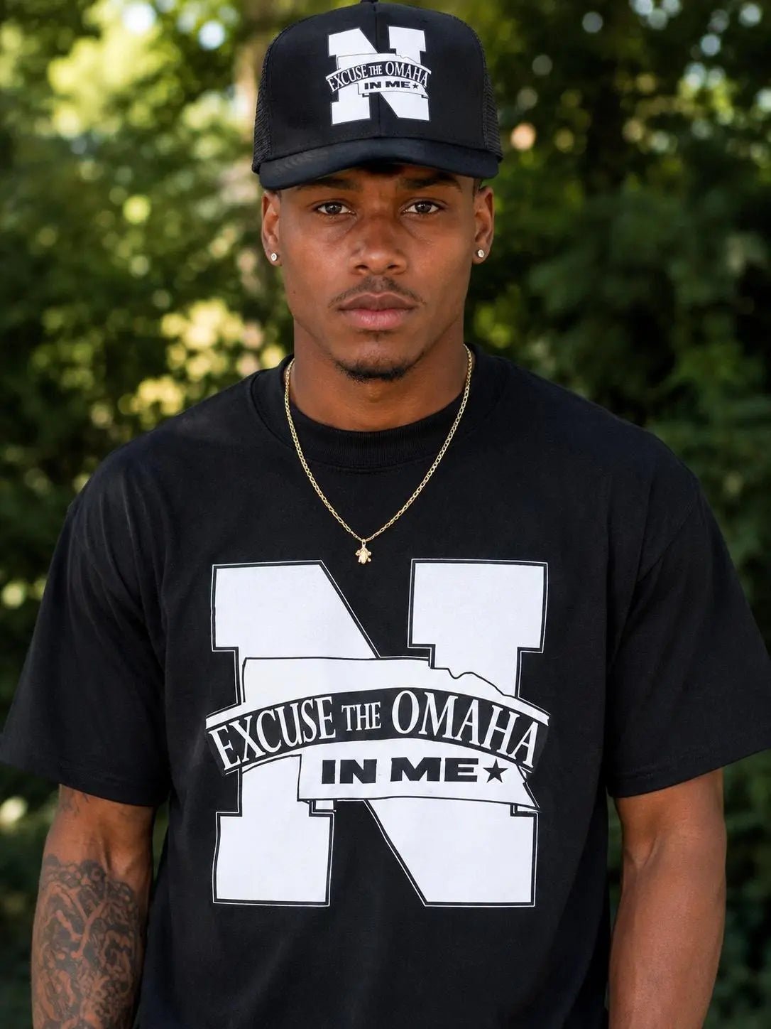 Excuse the Omaha in Me Tee - Omaha Pride Streetwear - It's Not a Game™