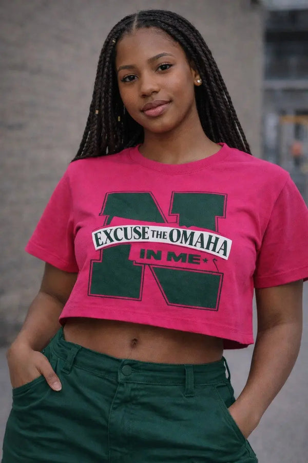 Excuse the Omaha In Me Crop Top – Womens