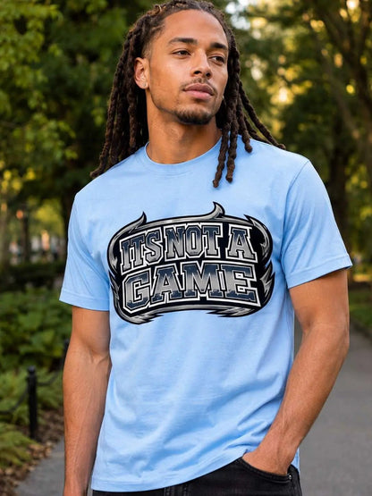 Its Not A Game Collegiate Graphic Tee - It's Not a Game™