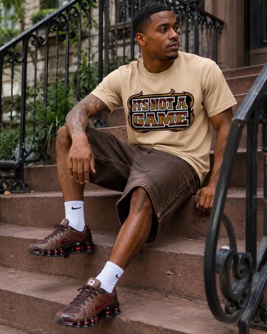 Its Not A Game Collegiate Graphic Tee - It's Not a Game™