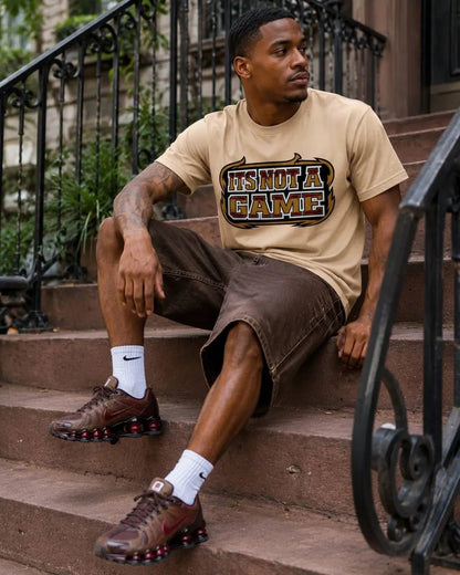 Its Not A Game Collegiate Graphic Tee - It's Not a Game™