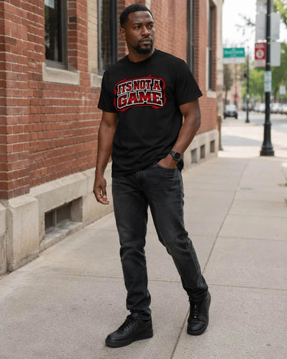 Its Not A Game Collegiate Graphic Tee - It's Not a Game™