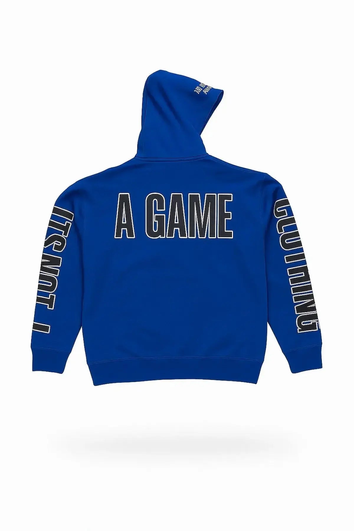 Its Not A Game Royal Blue Hoodie – Mens - It's Not a Game™