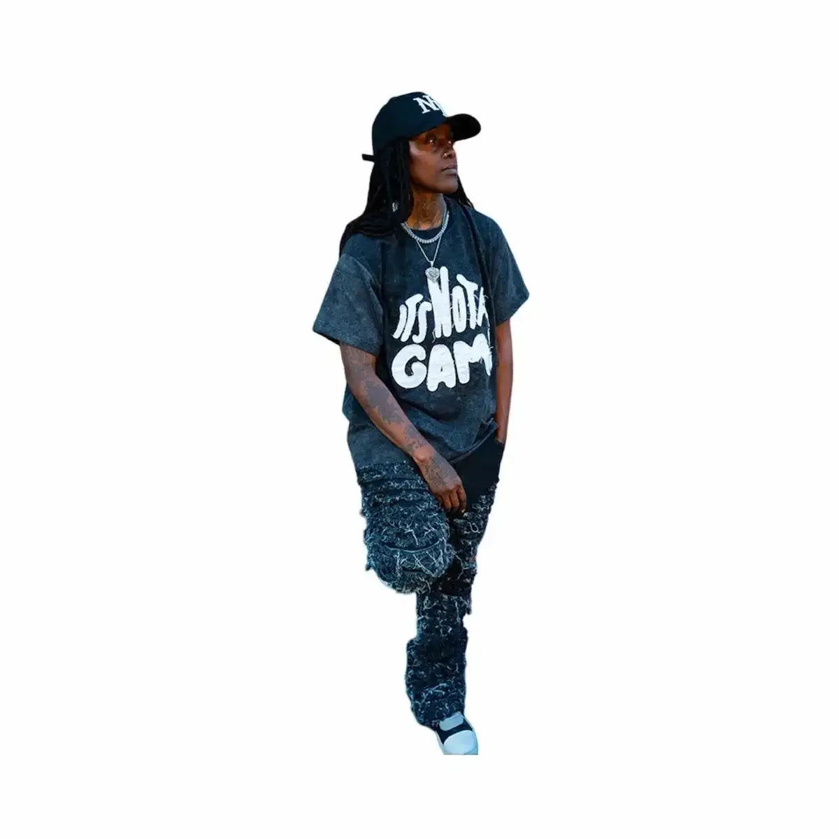 Black Graphic Tee- Unisex Streetwear Shirt - INAG™