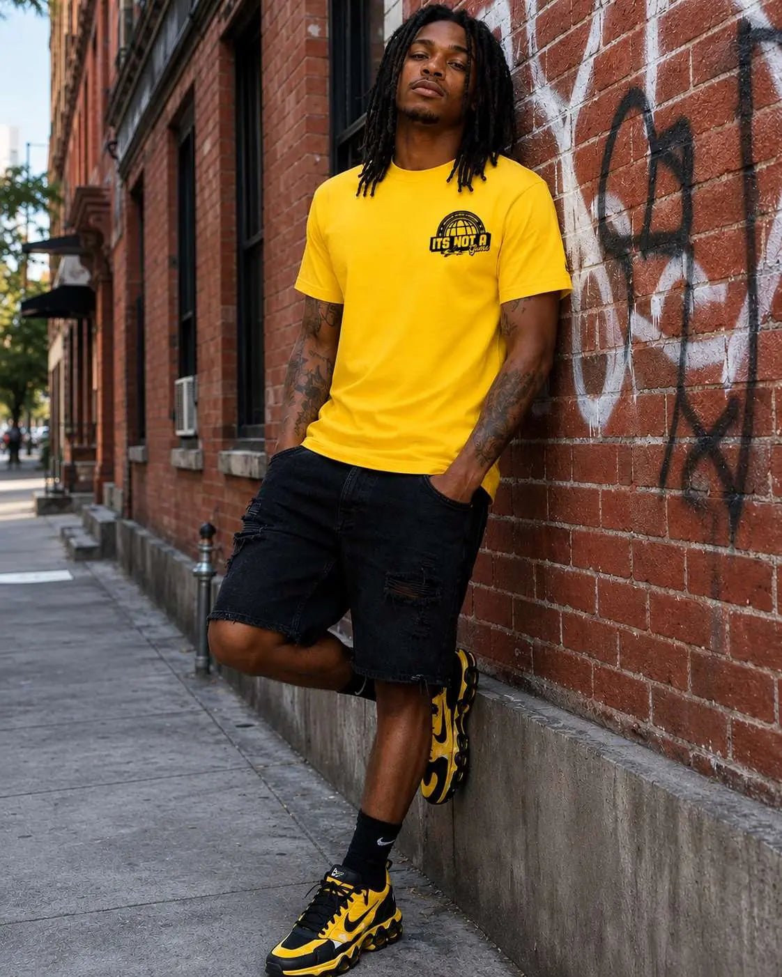 Mens World Class Fashion Graphic Tee - It's Not a Game™