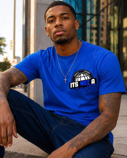 Mens World Class Fashion Graphic Tee - It's Not a Game™