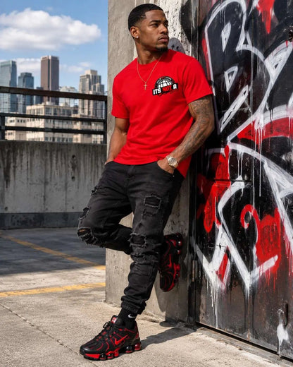 Mens World Class Fashion Graphic Tee - It's Not a Game™