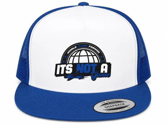 Royal Blue World Class Fashion Trucker Cap - It's Not a Game™